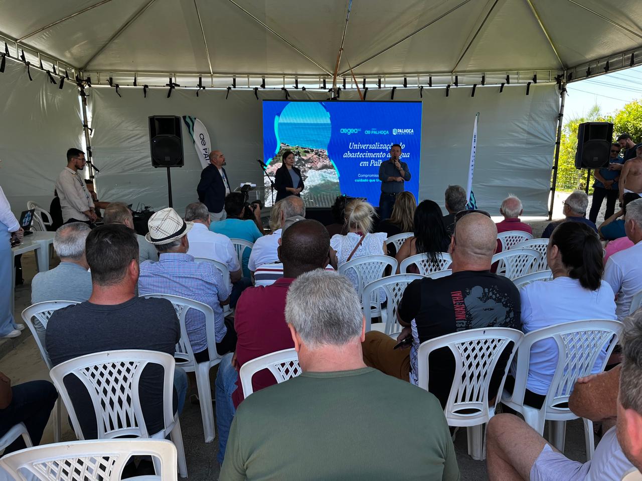 Palhoça anuncia investimento de R$ 60 milhões para universalizar abastecimento da cidade